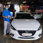 Mazda3 Skyactiv ปี2016 อายุ5ปี ดูแลสุขภาพเกียร์ Flush&Fillเกียร์เต็มระบบ100%