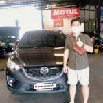 Mazda_CX5_วิ่งอืดเร่งไม่ขึ้นรอบสูง เกียร์เปลี่ยนช้า ลากรอบสูงกว่าเกียร์จะเปลี่ยน สาเหตุส่วนหนึ่งมาจากน้ำมันเกียร์สกปรก กรองเกียร์อุดตัน ดูแลรถ ดูแลเกียร์ ใจไม่เพลีย เกียร์ไม่พัง #ช่างดลมาสเตอร์คาร์