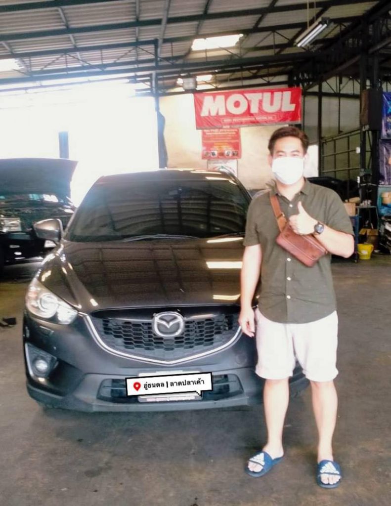 Mazda_CX5_วิ่งอืดเร่งไม่ขึ้นรอบสูง เกียร์เปลี่ยนช้า ลากรอบสูงกว่าเกียร์จะเปลี่ยน สาเหตุส่วนหนึ่งมาจากน้ำมันเกียร์สกปรก กรองเกียร์อุดตัน ดูแลรถ ดูแลเกียร์ ใจไม่เพลีย เกียร์ไม่พัง #ช่างดลมาสเตอร์คาร์