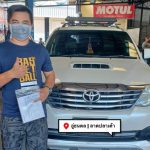 Toyota_Fortuner_ออกตัวเร่งอืด ขับรอบสูงวิ่งไม่ออก เกียร์เปลี่ยนช้า ลากรอบสูง กว่าเกียร์จะเปลี่ยน สาเหตุส่วนหนึ่งมาจากน้ำมันเกียร์สกปรก ดูแลรถ ดูแลเกียร์ ใจไม่เพลีย เกียร์ไม่พัง