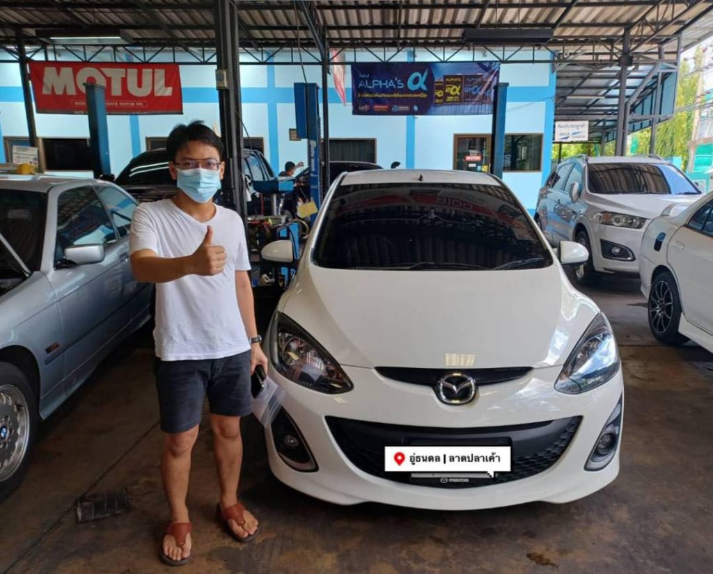 Mazda2เครื่องยนต์สั่น สะดุด เดินไม่เรียบ วิ่งอืด เร่งไม่ขึ้น กินเชื้อเพลิง จุดเกิดเหตุ สังเกตุได้ บางครั้งไฟรูปเครื่องยนต์โชว์ สาเหตุส่วนหนึ่ง เกิดจากหัวฉีดเบนซิน&กรอง สกปรกอุดตัน พร้อมการรับประกันหลังการซ่อม ดูแลกันยาวๆครับ ธนดลออโต้เซอร์วิส ซ่อมจบ หมดทุกปัญหา