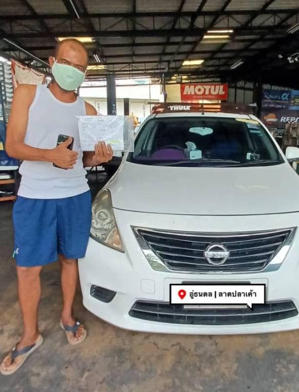 Nissan_Almera_เกียร์CVTเร่งอืด หน่วงหัวคันเร่ง ไม่ค่อยมีแรง เปลี่ยนเกียร์ช้า รอบสูง กว่าเกียร์จะเปลี่ยน สาเหตุส่วนหนึ่งมาจากน้ำมันเกียร์สกปรก ดูแลรถ ดูแลเกียร์ ใจไม่เพลีย เกียร์ไม่พัง