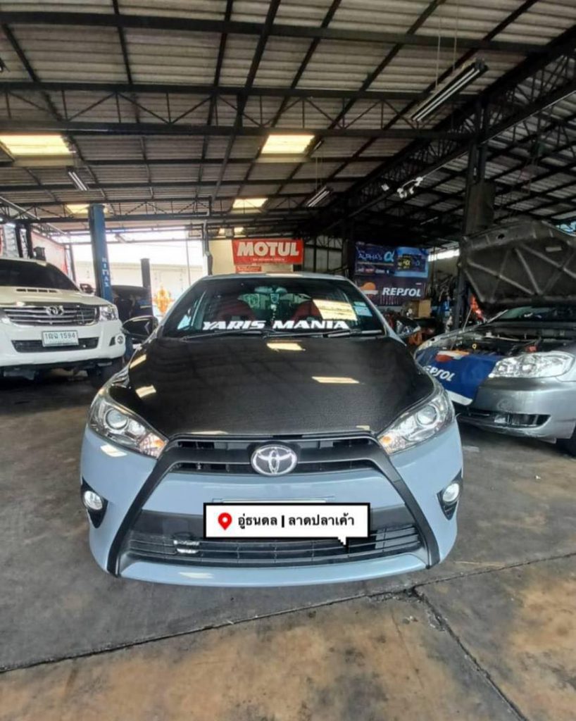 Toyota_Yaris_ไฟABSโชว์หน้าปัทม์_หมายถึงประสิทธิภาพให้การเบรคลดลง ความปลอดภัยในการใช้งานลดลง