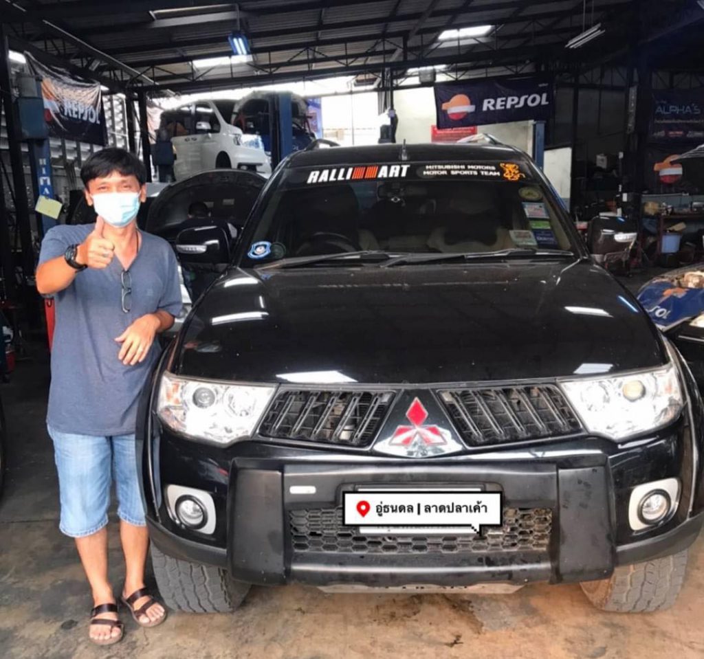 Mitsubishi_Pajeroเกียร์A/Tติดตั้งTOC_ติดตั้งออยเกียร์ออโตเมติกในรถยนต์ยืดอายุเกียร์ระบายความร้อนด้วยอากาศแทนการระบายความร้อนด้วยน้ำของเดิมติดรถ